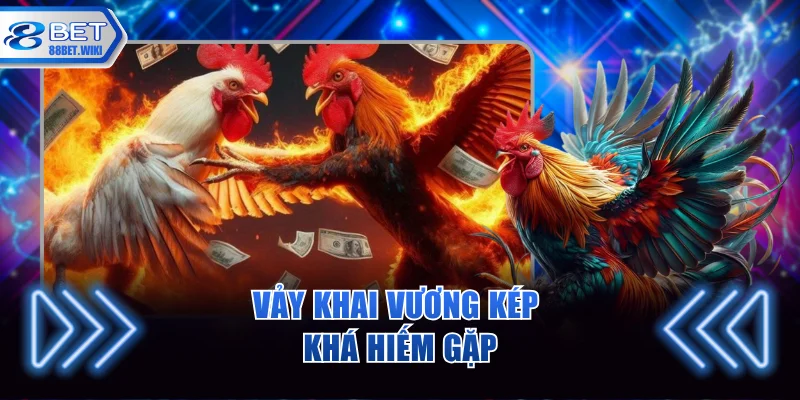 Vảy khai vương kép khá hiếm gặp